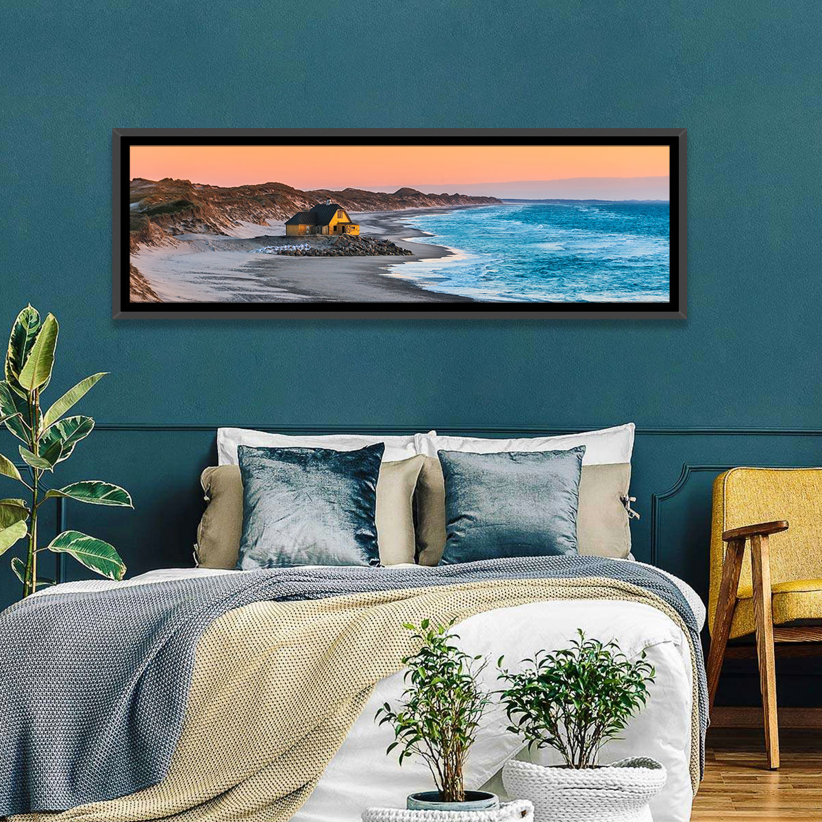 Gammel Skagen Beach House Wall Art