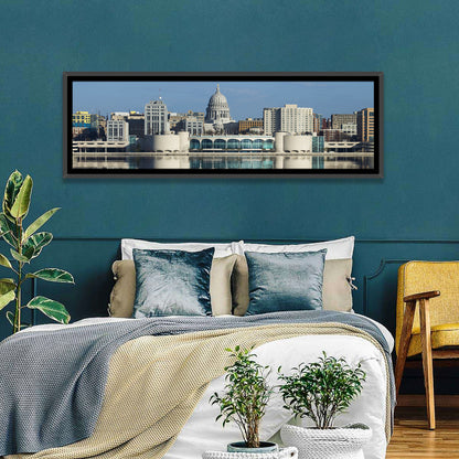 Madison Lake Monona Skyline Wall Art