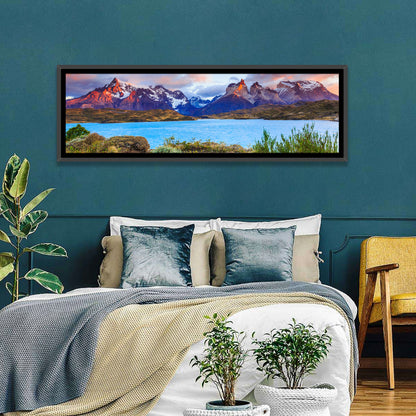 Lake Pehoe at Dawn Wall Art