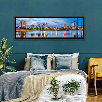 Birmingham Railroad Park Skyline Wall Art