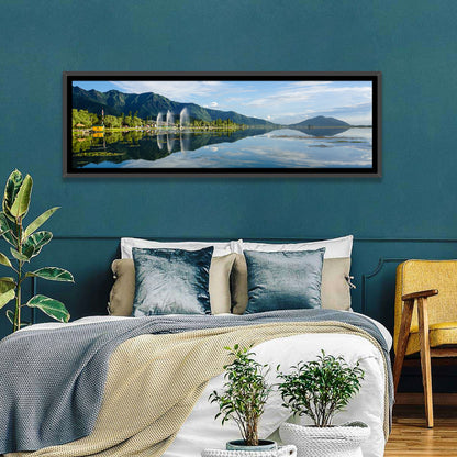 Dal Lake Reflections, Srinagar Wall Art