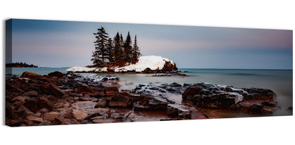 Lake Superior Winter Shore Wall Art