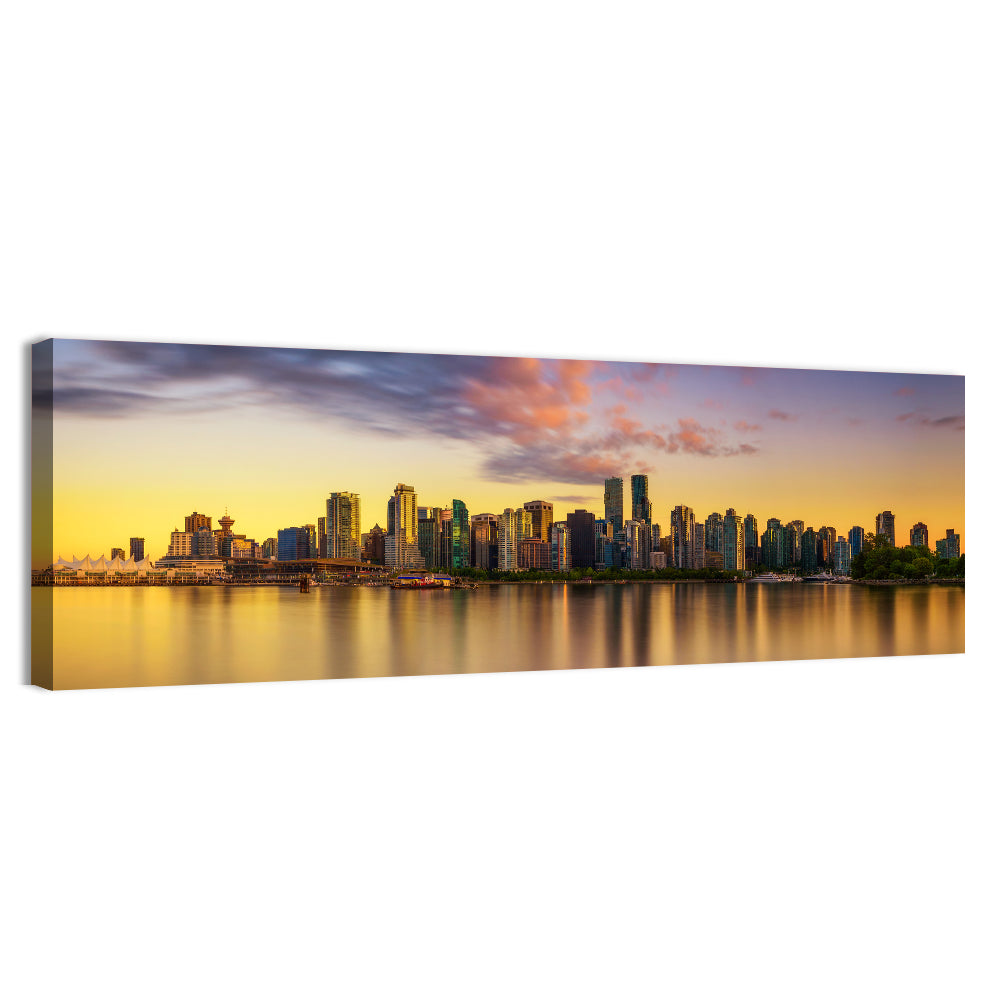Coal Harbour Sunset, Vancouver Wall Art