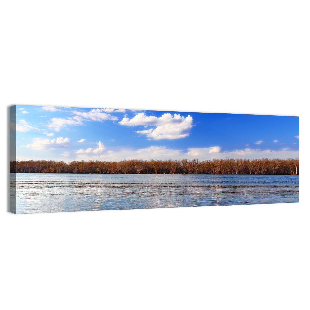Andalusia Slough Autumn River Wall Art