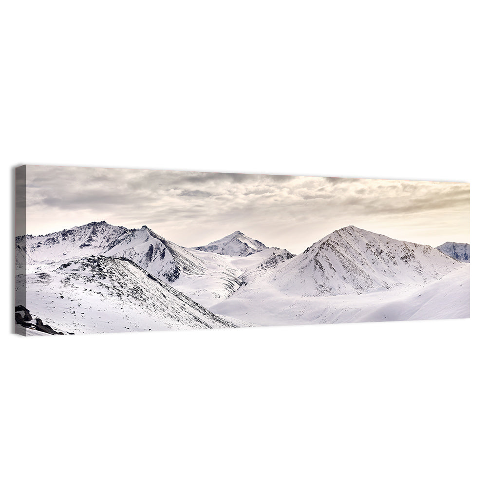 Zaili Alatay Snow Peaks Wall Art