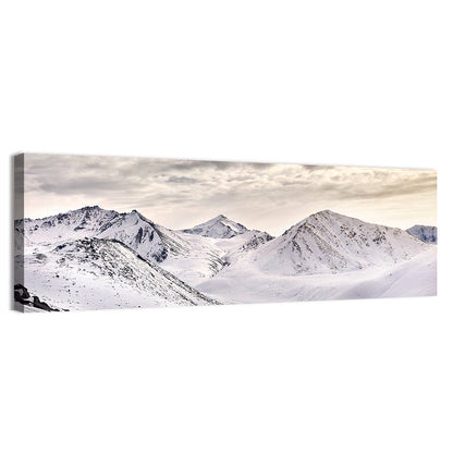 Zaili Alatay Snow Peaks Wall Art