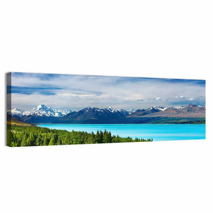 Mount Cook Over Lake Pukaki Wall Art