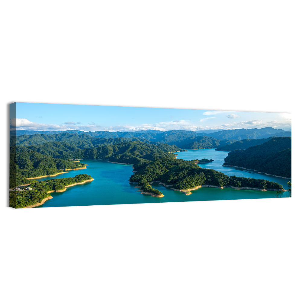 Emerald Qiandao Lake Wall Art