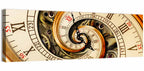 Steampunk Spiral Clock Wall Art