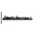 Amsterdam Skyline Silhouette Wall Art