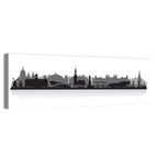 Amsterdam Skyline Silhouette Wall Art