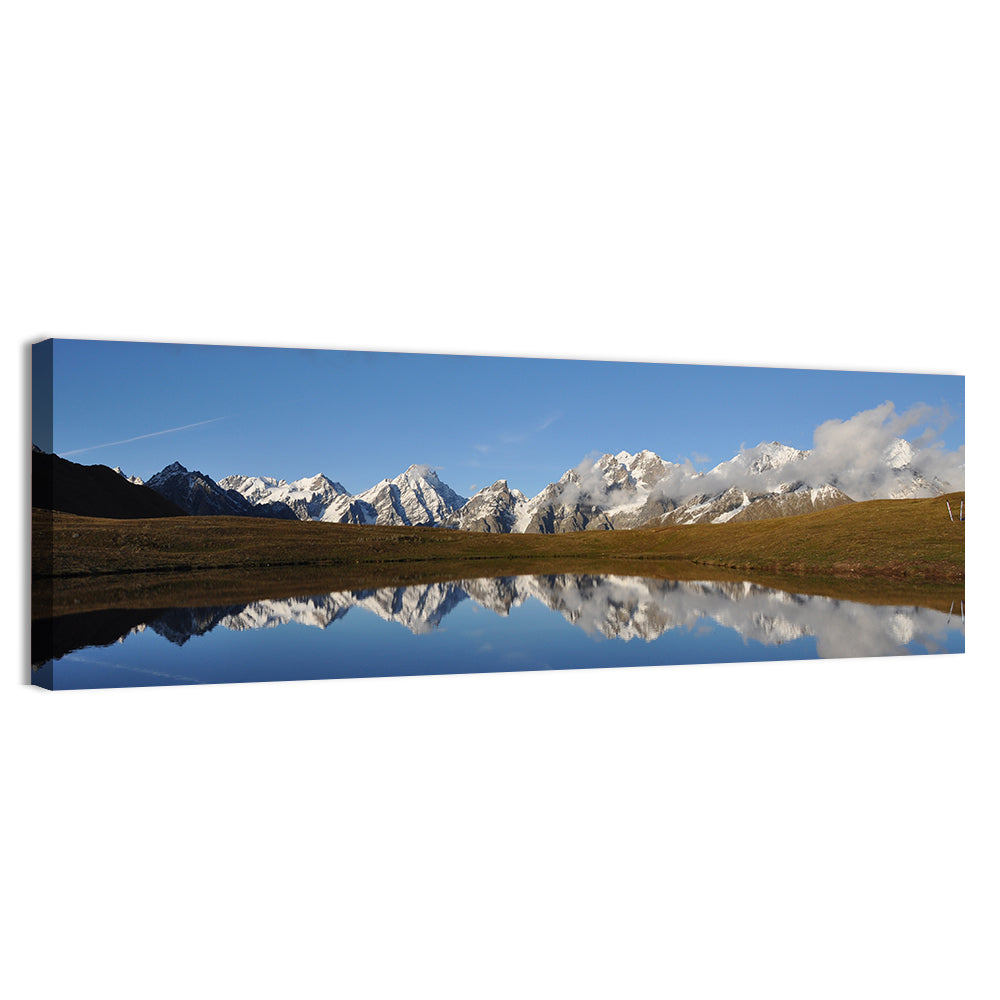 Svaneti Lake Reflection Wall Art
