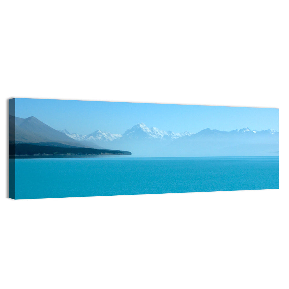 Turquoise Lake Pukaki View of Mount Cook Wall Art
