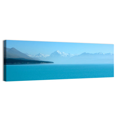 Turquoise Lake Pukaki View of Mount Cook Wall Art