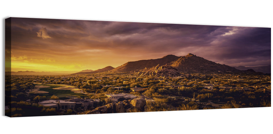 Scottsdale Desert Sunset Wall Art