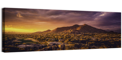 Scottsdale Desert Sunset Wall Art
