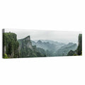 Misty Tianmen Mountain Valley Wall Art
