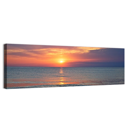 Lake Michigan Sunset Reflection Wall Art