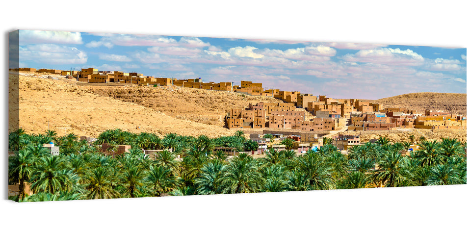 Ksar Bounoura Oasis Town Vista Wall Art