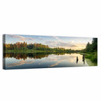 Ural Lake Reflection Wall Art