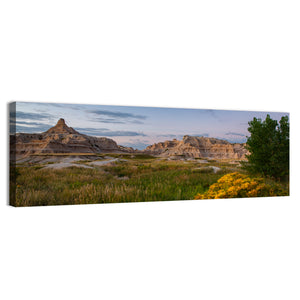 Badlands Mountains Wall Art