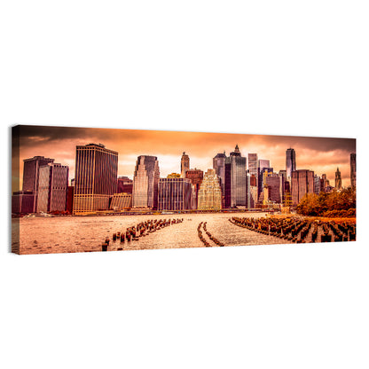 Lower Manhattan Financial District Wall Art