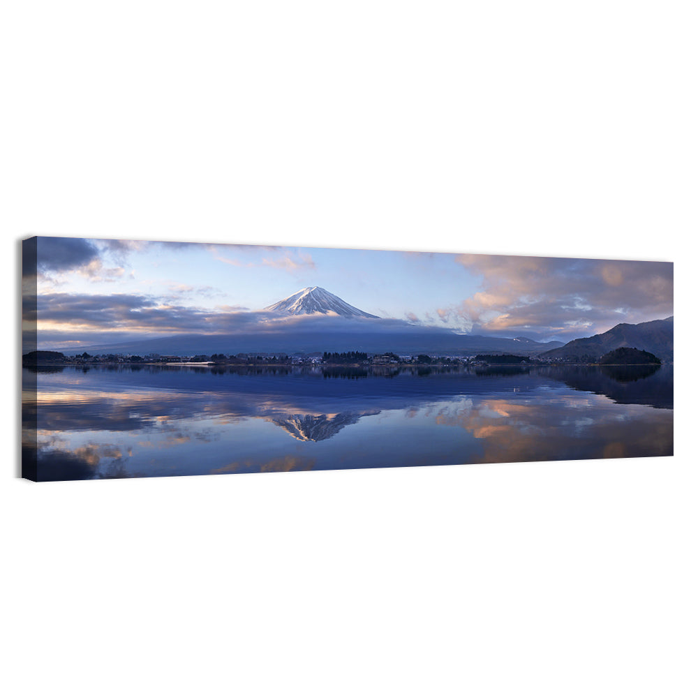 Mount Fuji Reflection at Lake Kawaguchi Wall Art