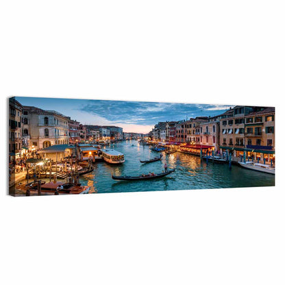 Venice Grand Canal at Dusk Wall Art