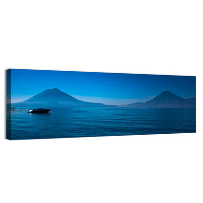 Boat At Lake Atitlan Wall Art