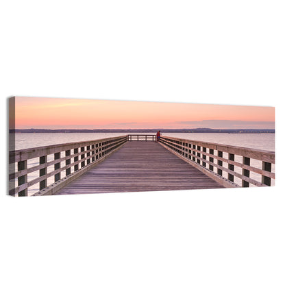 New Haven Wooden Pier Wall Art
