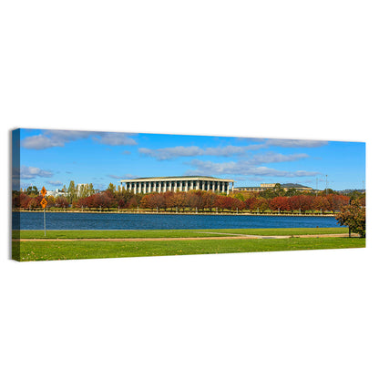 Lake Burley Griffin, National Library Wall Art