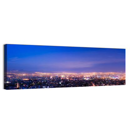 Tehran Nightscape Wall Art