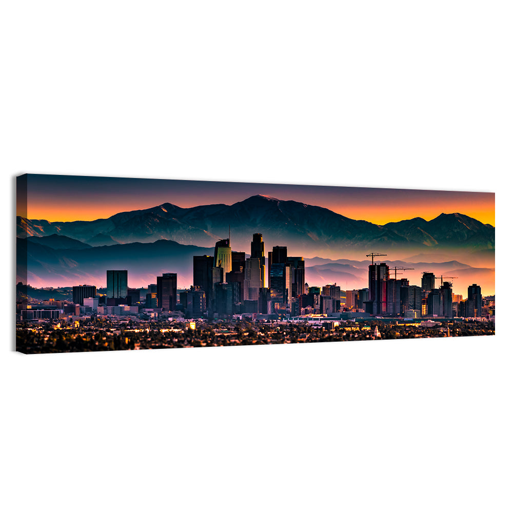 Downtown Los Angeles Skyline Wall Art