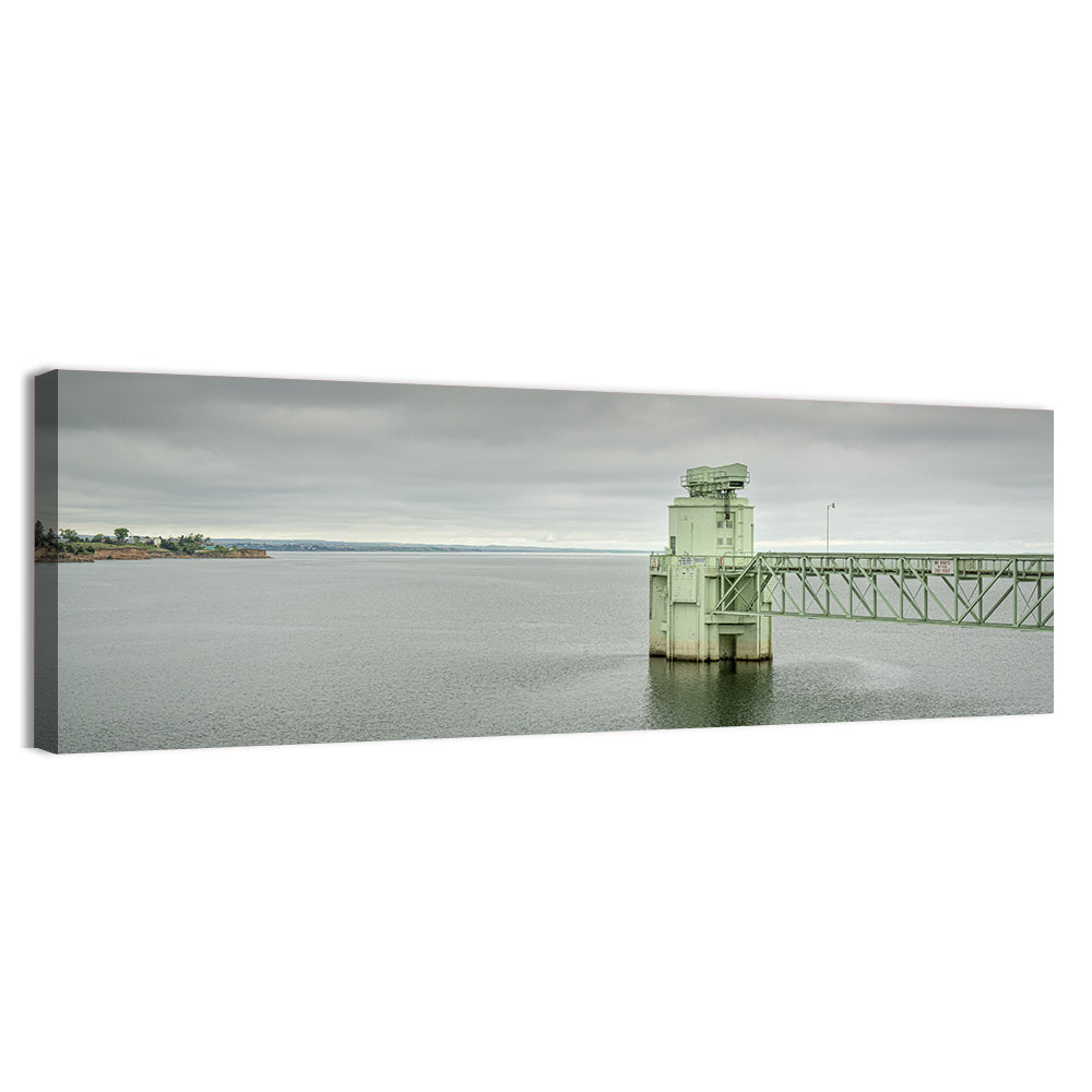 Lake Mcconaughy Intake Tower Wall Art