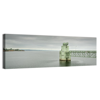 Lake Mcconaughy Intake Tower Wall Art