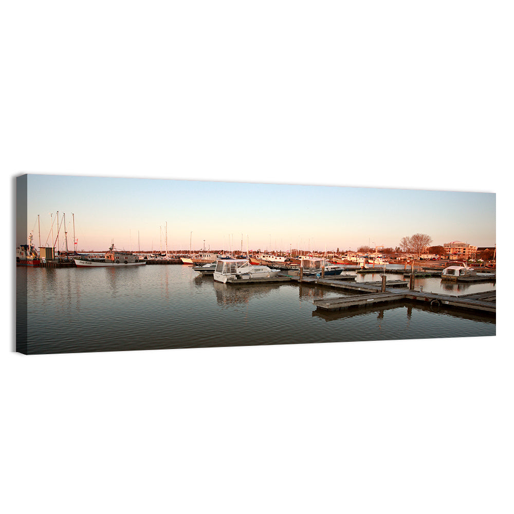 Gimli Marina Dock, Lake Winnipeg Wall Art