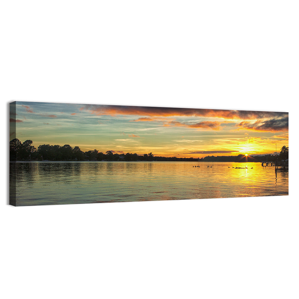 Lake Marion Golden Sunset Wall Art