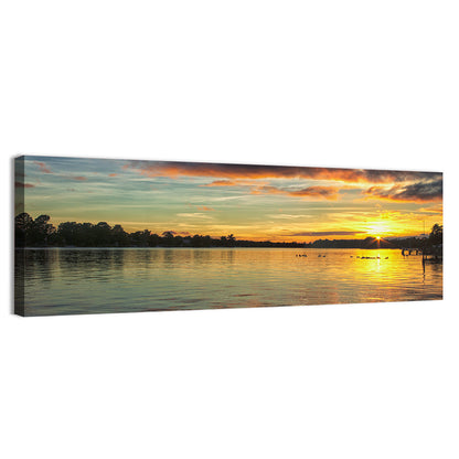 Lake Marion Golden Sunset Wall Art