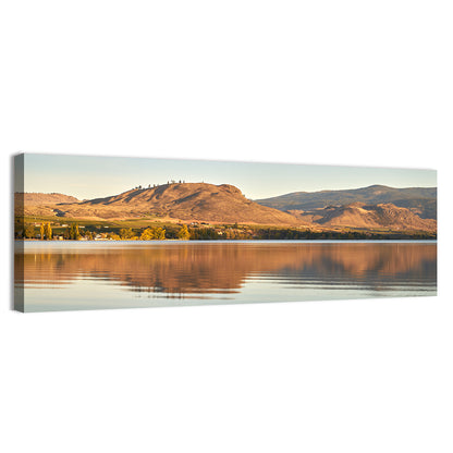 Osoyoos Lake Moonlit Reflection Wall Art