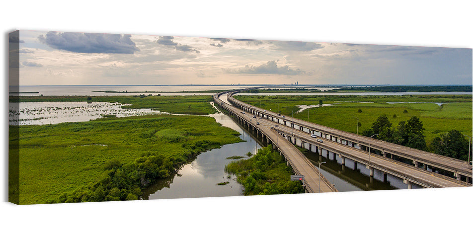 Interstate 10 Bridge Wall Art