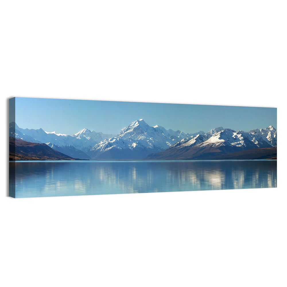 Aoraki Reflection Over Lake Pukaki Wall Art