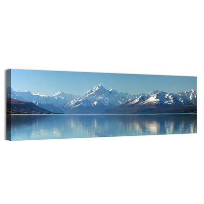 Aoraki Reflection Over Lake Pukaki Wall Art