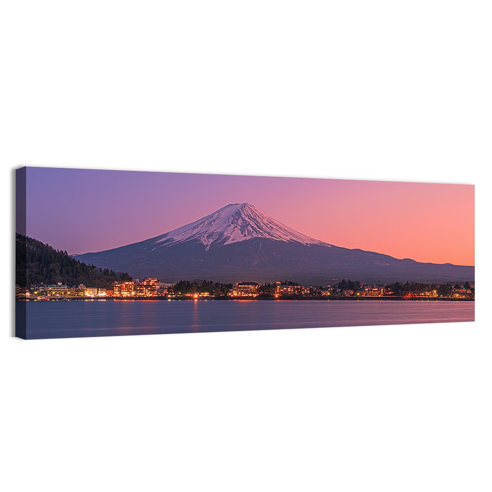 Mount Fuji Over Lake Kawaguchi Wall Art