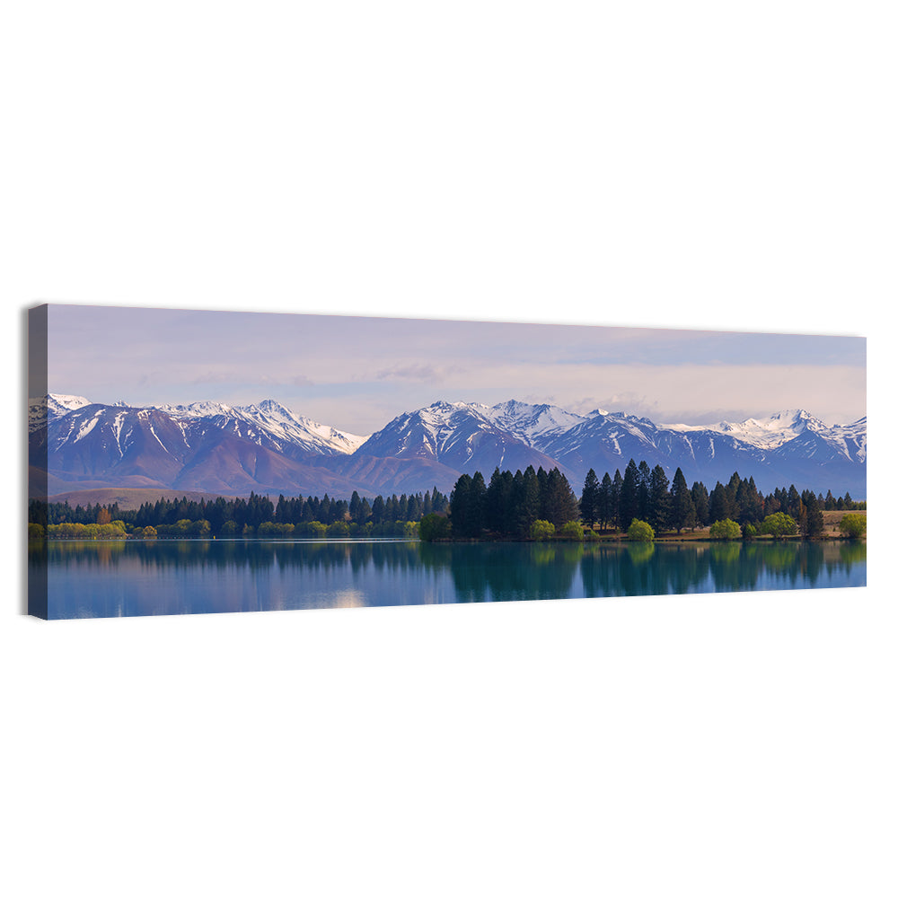 Ruataniwha Lake Reflection Wall Art