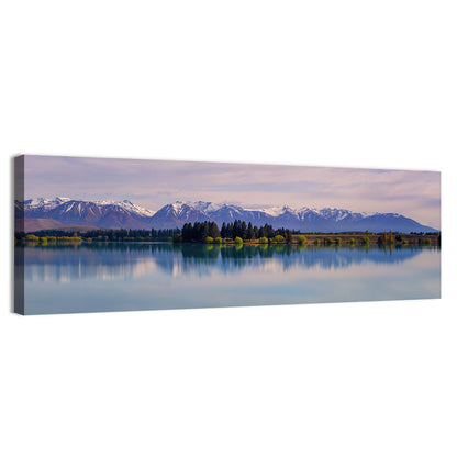 Lake Ruataniwha Reflection Wall Art
