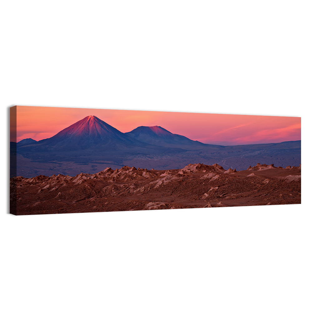 Valle De La Luna, Licancabur Volcano Wall Art
