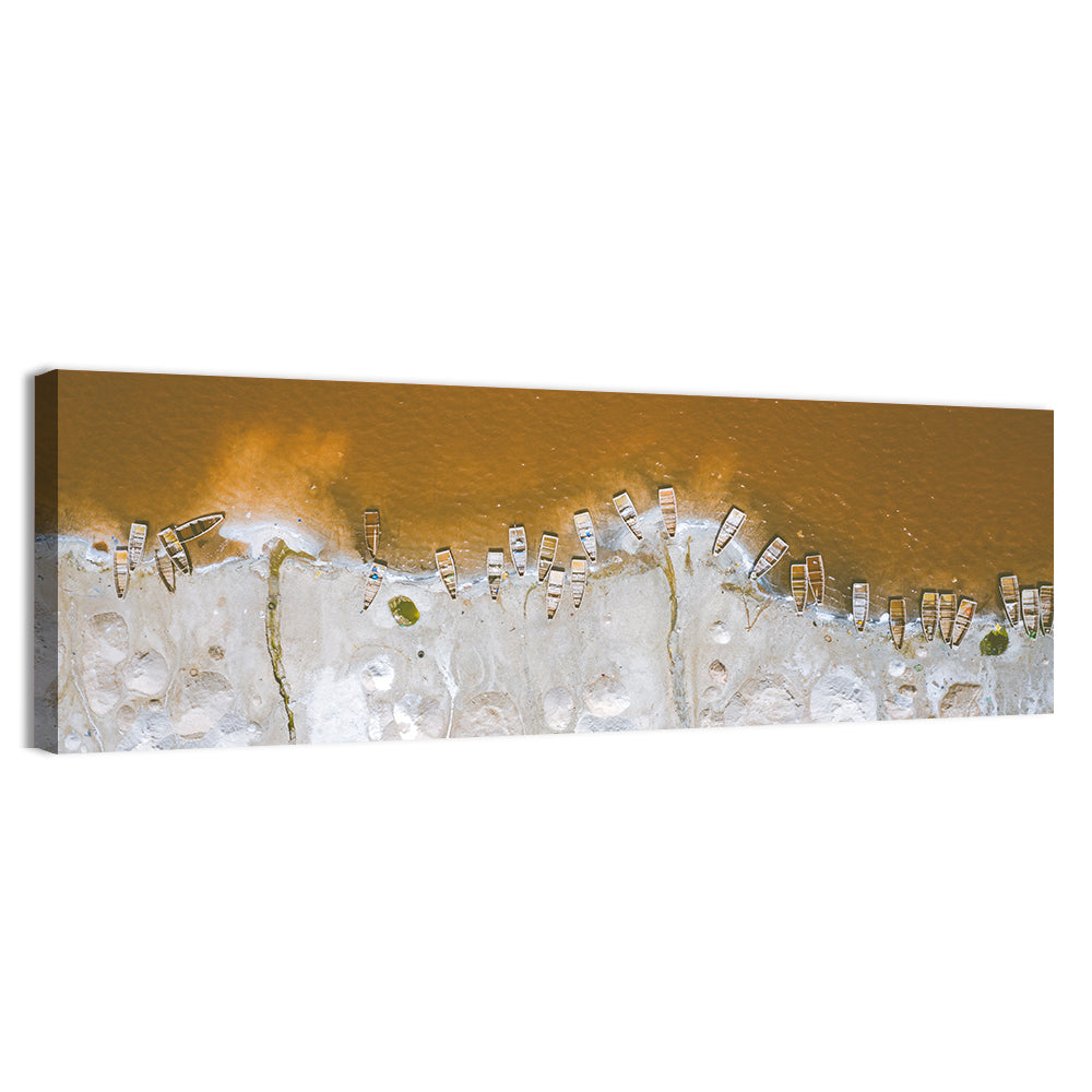 Lac Rose Salt Flats Senegal Wall Art