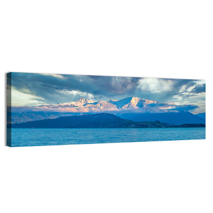 Lake Obersee Golden Hour Wall Art