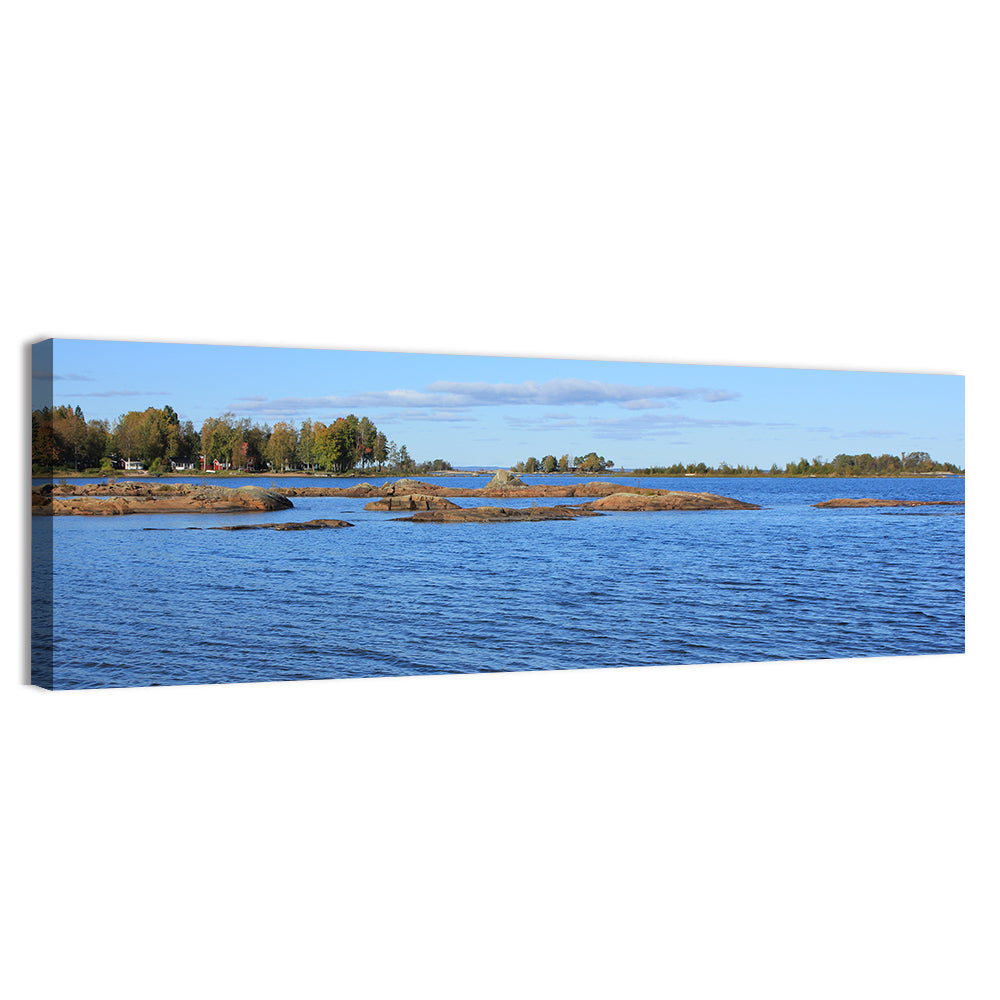 Lake Vanern Rocky Shoreline Wall Art