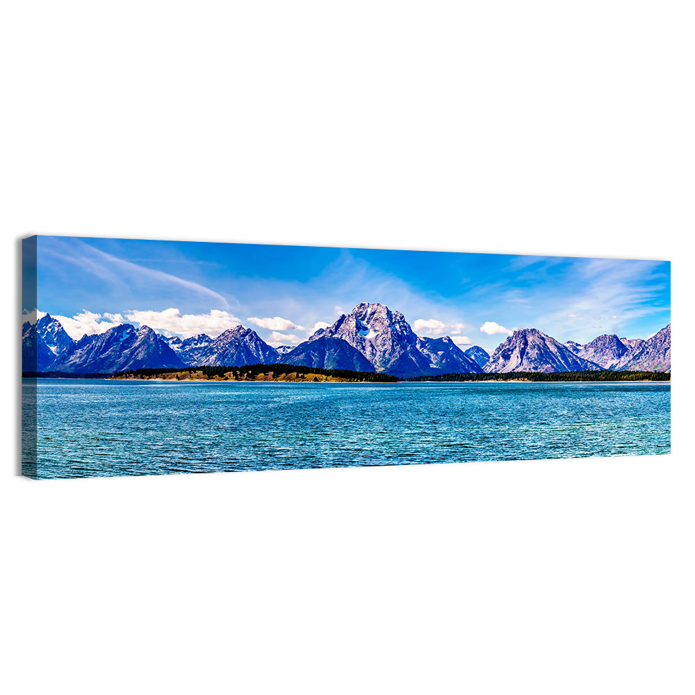 Mount Moran Over Jackson Lake Wall Art